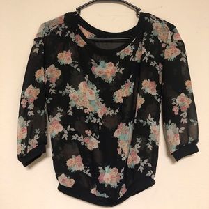 Flowers blouse